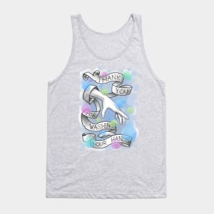 wash your hands, rainbow bubbles Tank Top